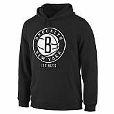Men's Brooklyn Nets Noches Enebea Pullover Hoodie - Black,baseball caps,new era cap wholesale,wholesale hats